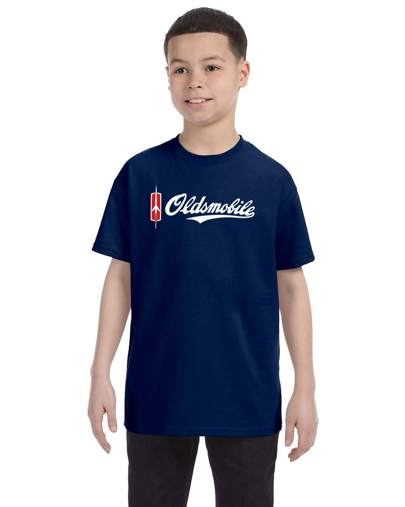 Oldsmobile Script kids youth t-shirt
