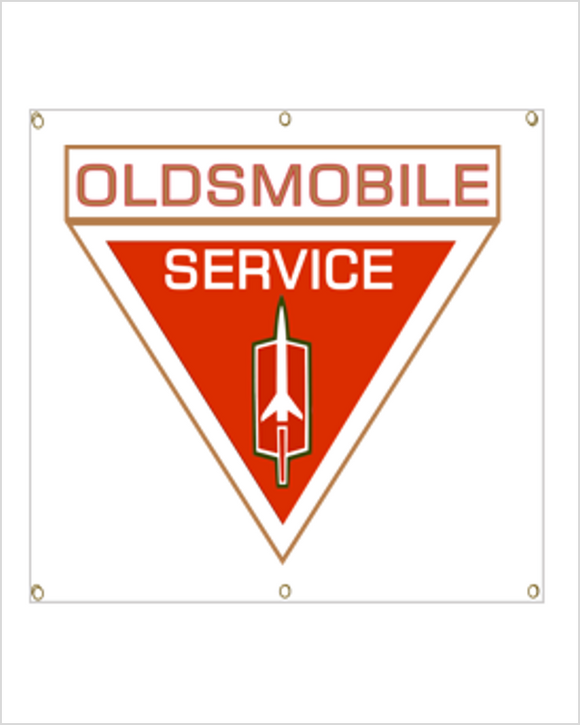 Oldsmobile 60's Service Garage Banner