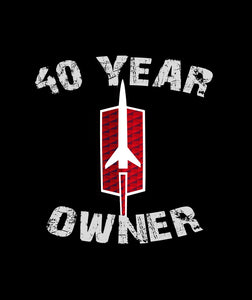 Oldsmobile Owner 40 Year ANNIVERSARY T-Shirt