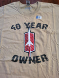 Oldsmobile Owner 40 Year ANNIVERSARY T-Shirt