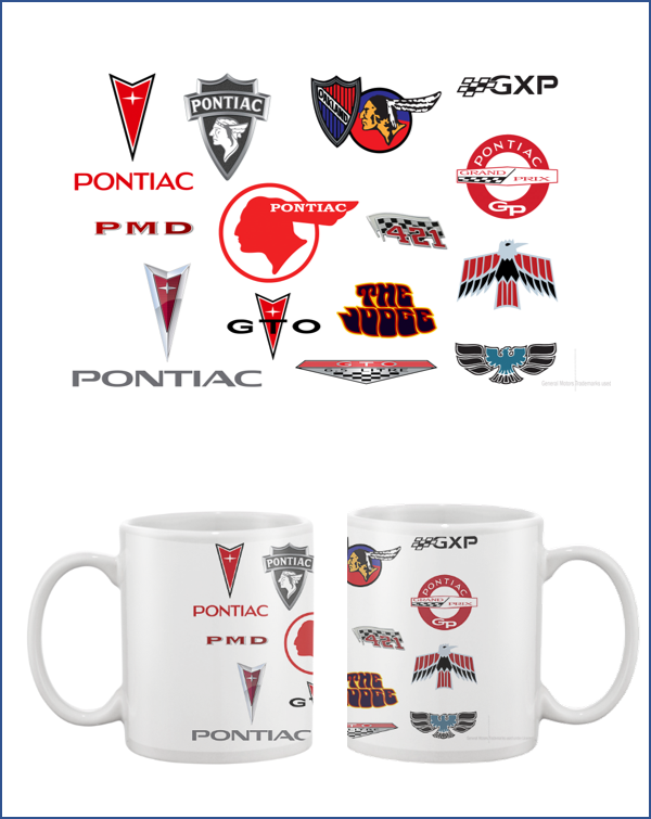 POCI Pontiac Through the Years Coffee Mug