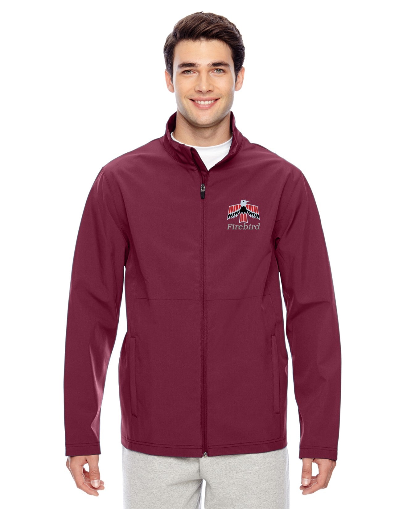 Textilhandel Hering College Jacket - Pontiac Firebird - Black/white, Size: XS